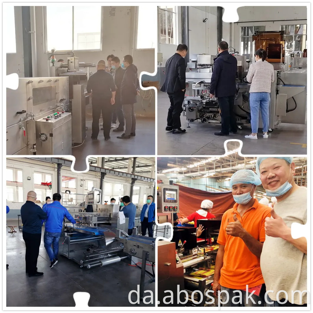 Qingdao Bostar Frugt Coconut Multi-Function Automatisk Vandret Servo krympefilm Shrink Indpakning Packing Machine med Tunnel